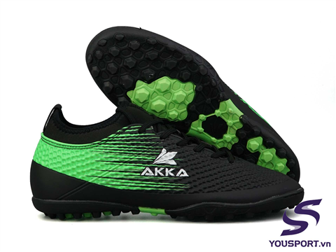 Giày Akka Control 2 TF Đen Xanh Lá