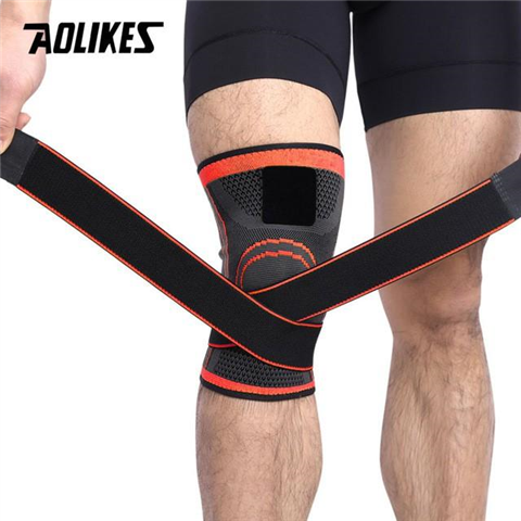 Bó gối dây quấn kép Cam Đen