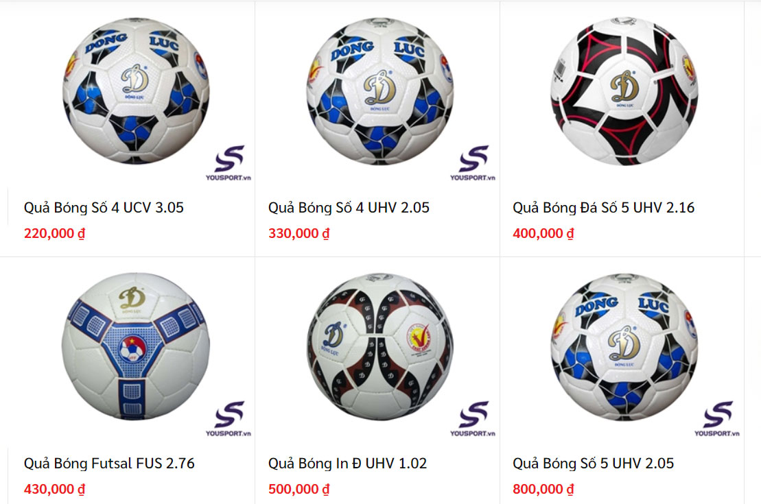 Chọn mua quả bóng đá dựa vào chi phí