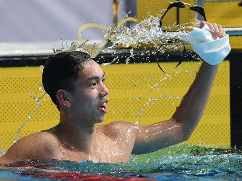 VĐV Nguyễn Huy Hoàng bộ môn Bơi SEAGAME 2019