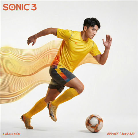Quần Áo Bulbal Sonic 3 Vàng