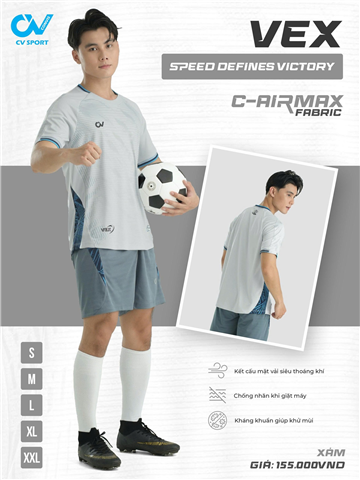 Quần Áo CV Vex Xám