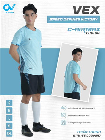 Quần Áo CV Vex Xanh Biển