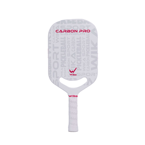 Vợt Pickleball Wika Carbon Pro Trắng