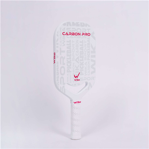 Vợt Pickleball Wika Carbon Pro Trắng