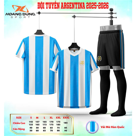 Quần Áo HD Argentina 2025