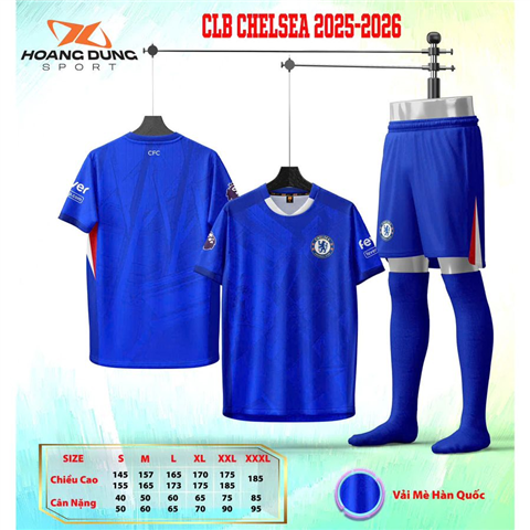 Quần Áo HD Chelsea 25/26 Xanh Bích