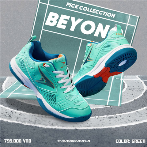Giày Beyono Pick Xanh Ngọc