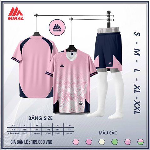Quần Áo Mikal K6 Hồng