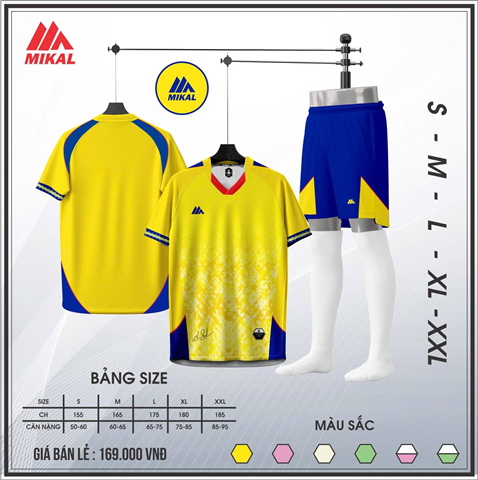 Quần Áo Mikal K6 Vàng