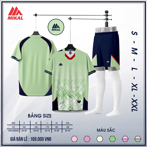 Quần Áo Mikal K6 Xanh Lá