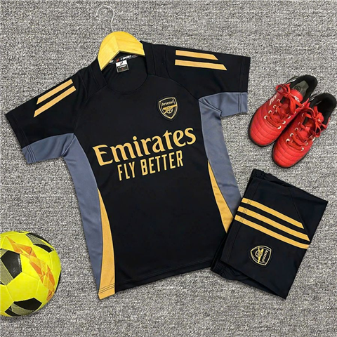 Quần Áo Trẻ Em JS Arsenal Training 25/26 Đen