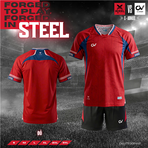 Quần Áo CV Steel Đỏ