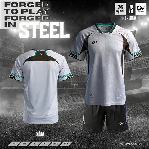 Quần Áo CV Steel Xám