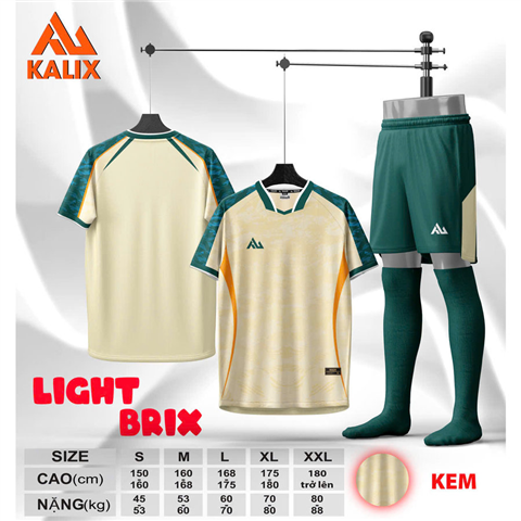 Quần Áo Kalix KL05 Light Brix Kem