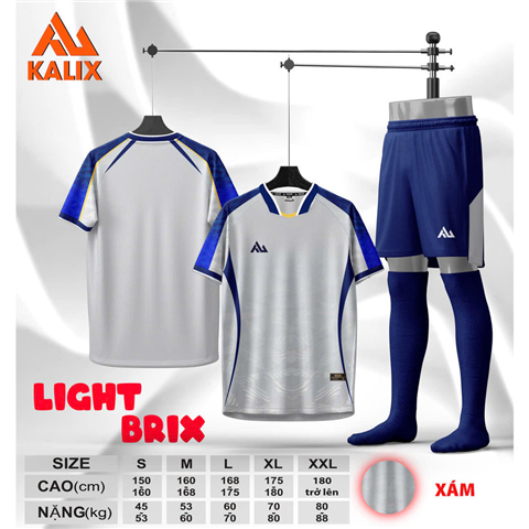 Quần Áo Kalix KL05 Light Brix Xám