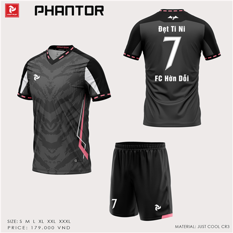 Quần Áo JP Phantor Đen