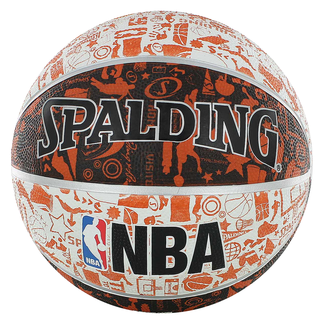 Quả bóng rổ Spalding Graffiti - Banh bóng rổ outdoor chính hãng | YouSport