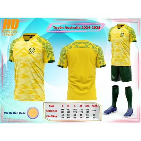 Quần áo HD Úc vải mè Vàng