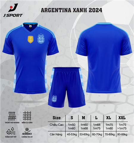 Quần Áo JP Argentina 2024