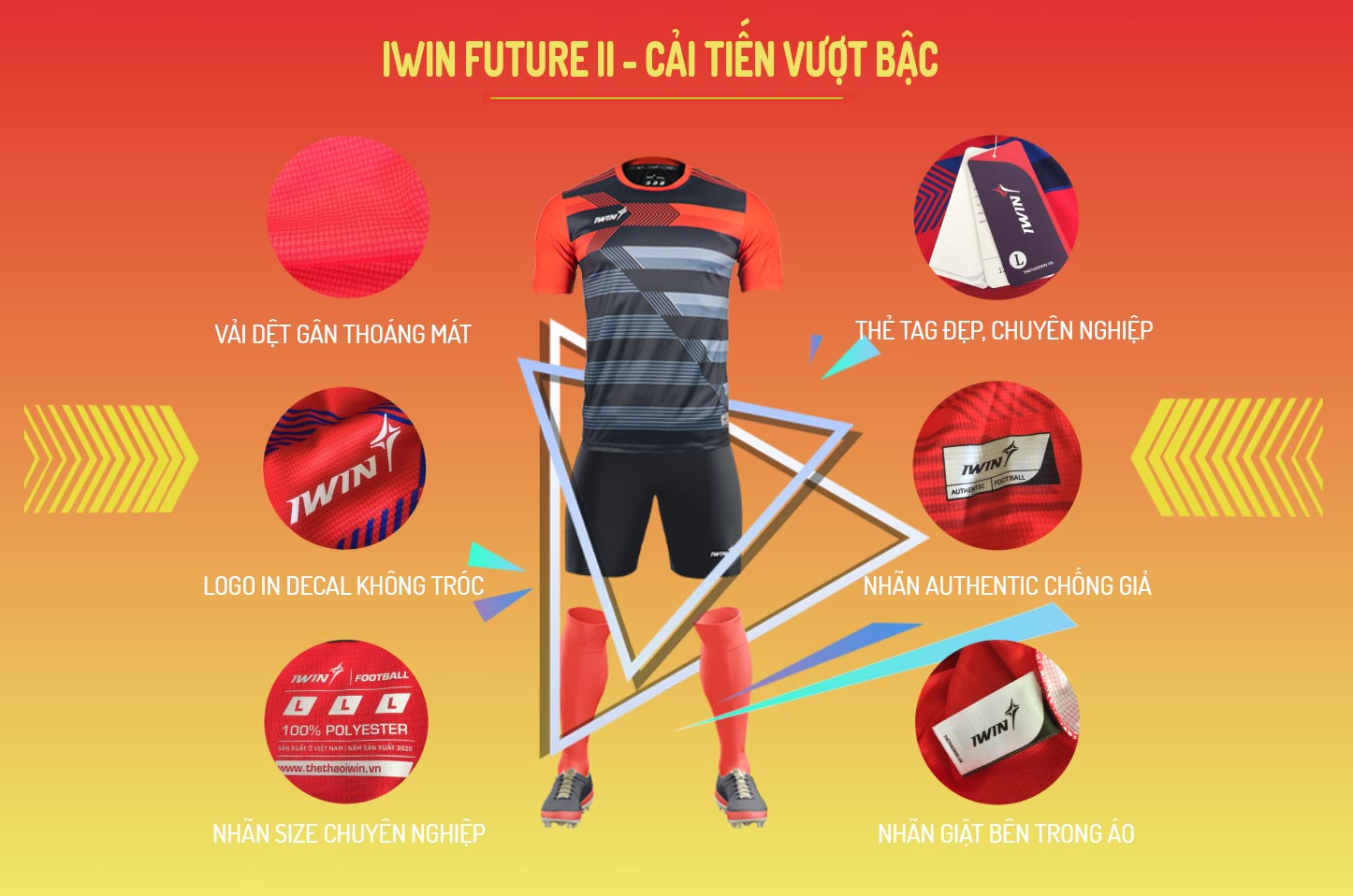 Quần áo iWin Future II