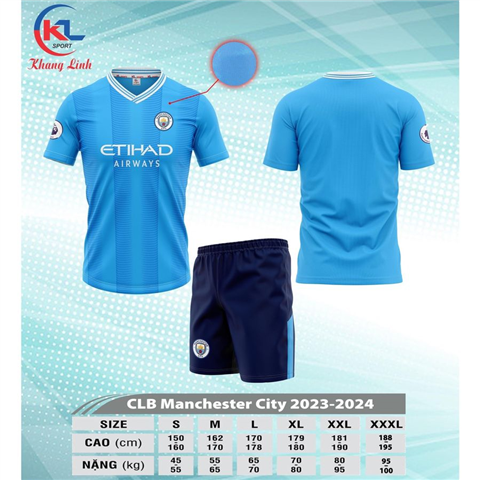 Quần áo KL Man City 23/24