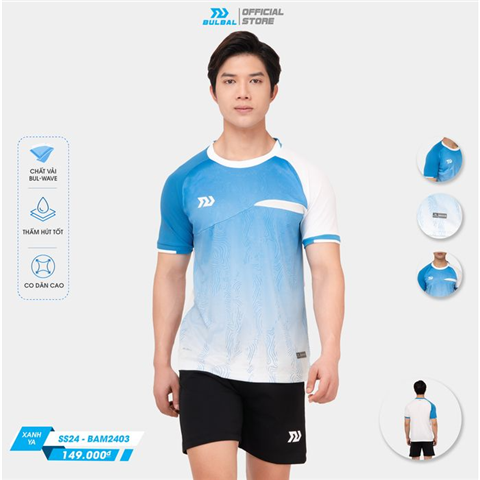 Áo Bulbal BAM2403 NAM Xanh Ya