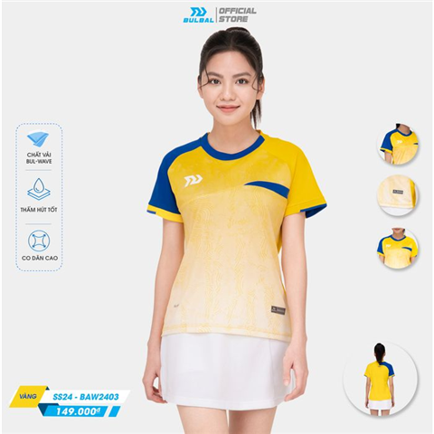 Áo Bulbal BAW2403 NỮ Vàng