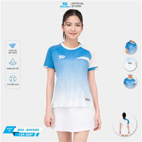 Áo Bulbal BAW2403 NỮ Xanh Ya