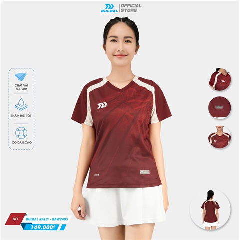 Áo Bulbal BAW2405 NỮ Đỏ