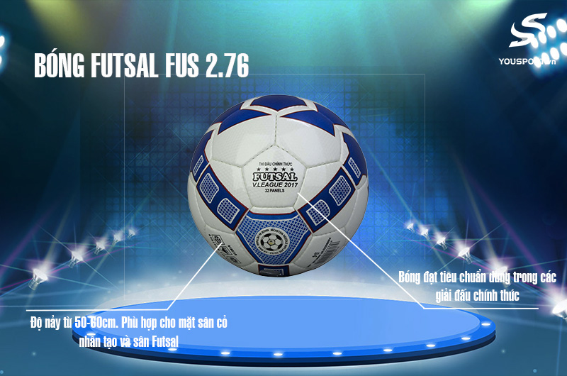 Quả Bóng Futsal FUS 2.76