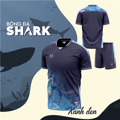 Quần áo Riki Shark Xanh Đen