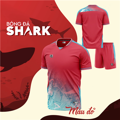 Quần áo Riki Shark Đỏ