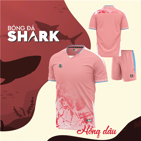 Quần áo Riki Shark Hồng