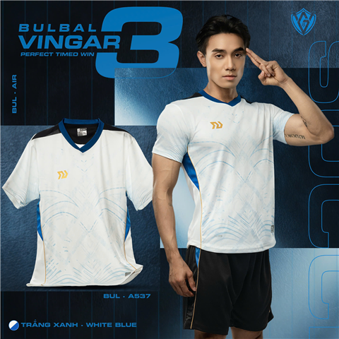 Quần Áo Bulbal Vingar 3 Trắng Xanh
