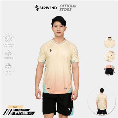 Quần Áo Strivend V6 Kem