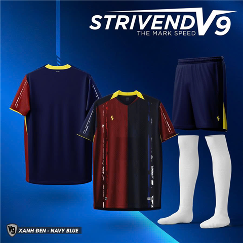 Quần Áo Strivend V9 Xanh Đỏ