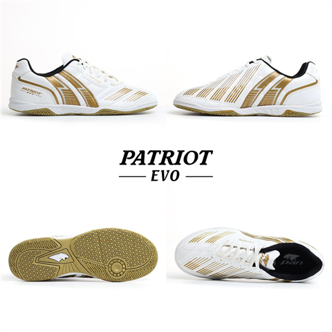 Giày Pan Patriot POD IC Trắng Vàng