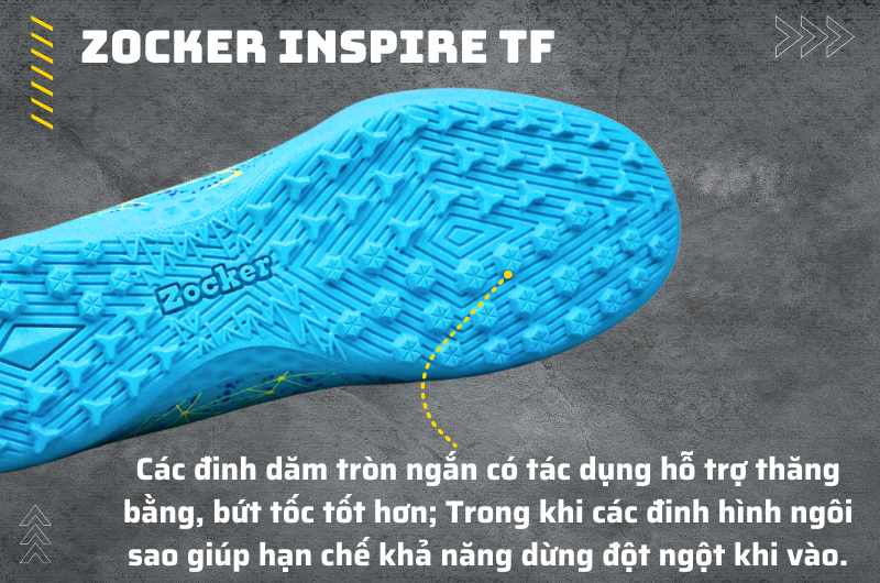 Giày bóng đá Zocker Inspire