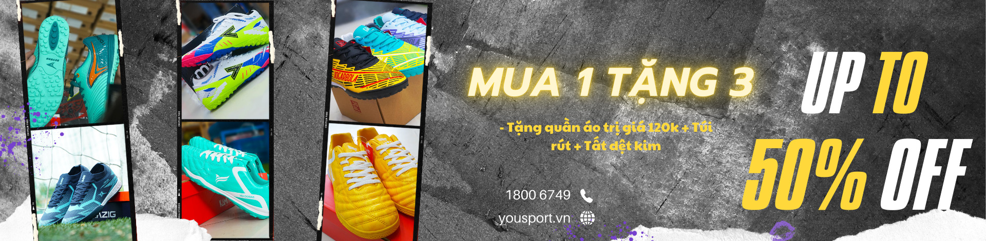 Mua 1 tặng 3